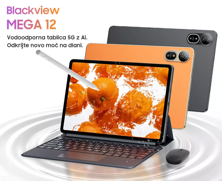 MEGA 12 - MAX zaslon, PRO specifikacije, AI vgrajen!