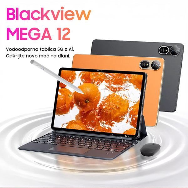 MEGA 12 - MAX zaslon, PRO specifikacije, AI vgrajen!