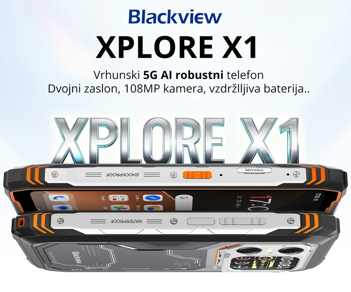 Raziskujte svet z Blackview XPLORE X1 