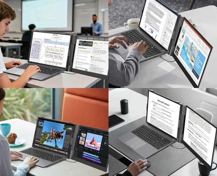 Večopravilnost na poti, prijazna očem