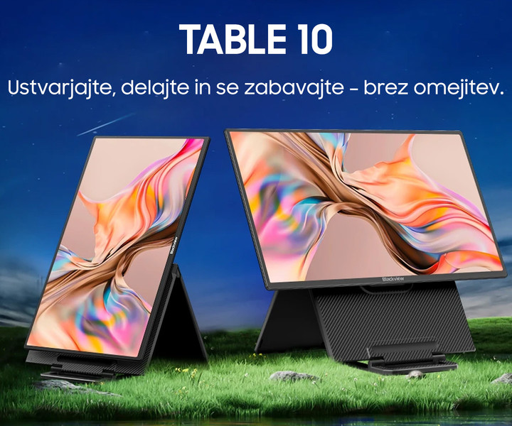Zaslon / monitor TABLE 10