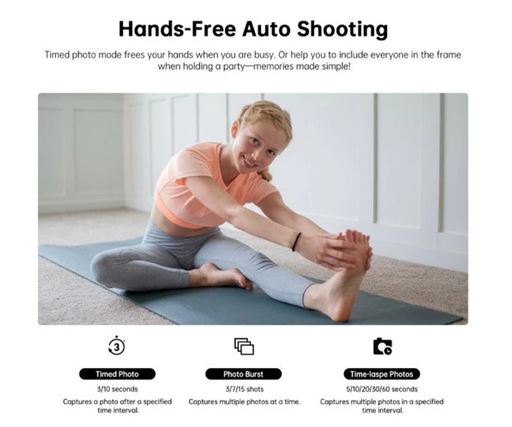 9 prednastavljenih scenskih načinov