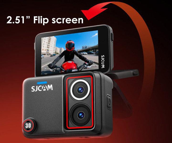 Vrtljiv zaslon na dotik!