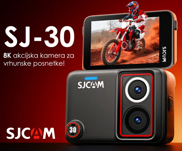 Najboljša akcijska kamera SJCAM SJ30