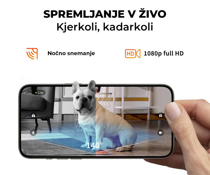Pametna kamera z umetno inteligenco