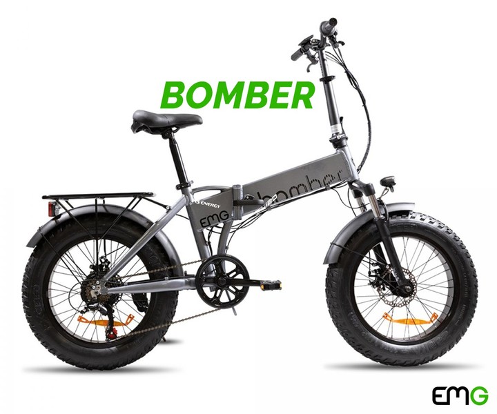 Bomber – inovativno zložljivo e-kolo!