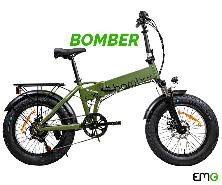 Bomber – inovativno zložljivo e-kolo!