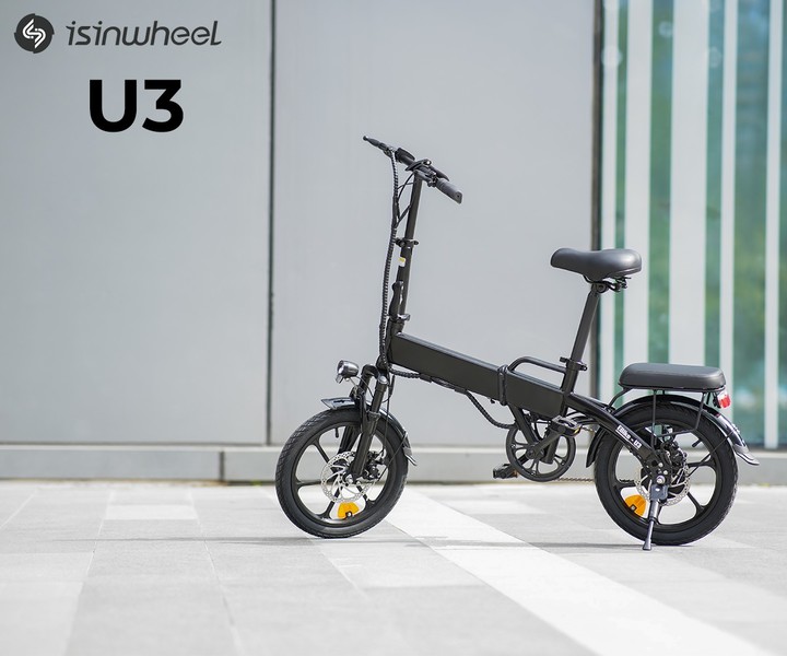 Isinwheel U3 – inovativno zložljivo e-kolo!