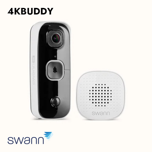 SwannBuddy4K – Prvi pametni video zvonec na svetu z glasovnim asistentom SwannShield 