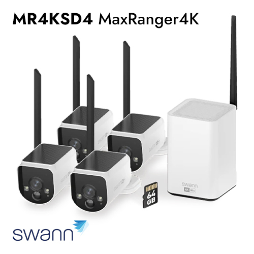 SWANN MaxRanger4K brezžični varnostni sistem