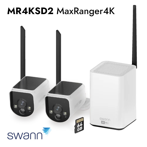 SWANN MaxRanger4K brezžični varnostni sistem