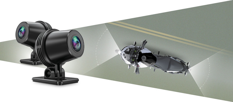 Dvojno snemanje v polni visoki ločljivosti – posnemite vse na svoji vožnji