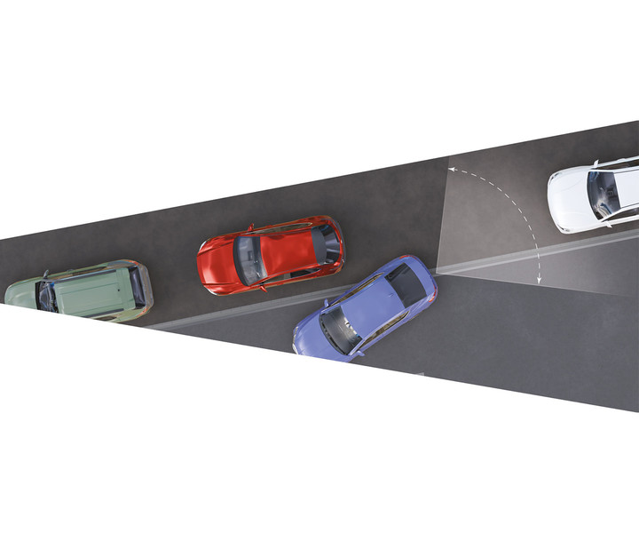 Vzvratna kamera za varno vzvratno vožnjo