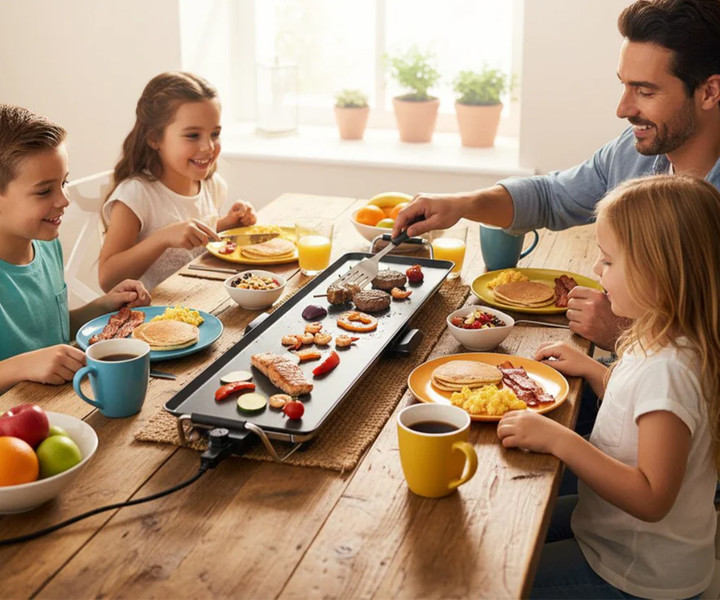 Električna žar plošča TEPPANYAKI