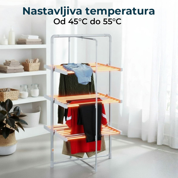 Nastavljiva temperatura za boljši nadzor