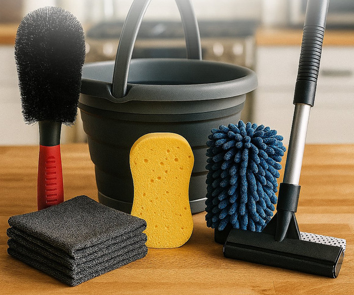 7-delni komplet za čiščenje avtomobila DIRT DEVIL