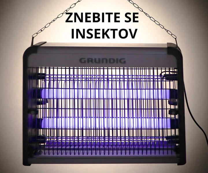 Znebite se insektov s svetilko GRUNDIG