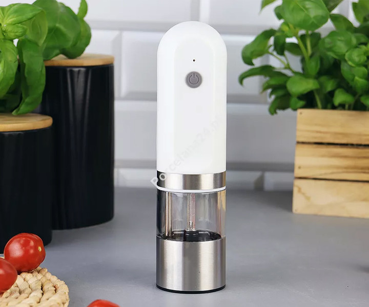 Priročna električna mlinčka za sol in poper