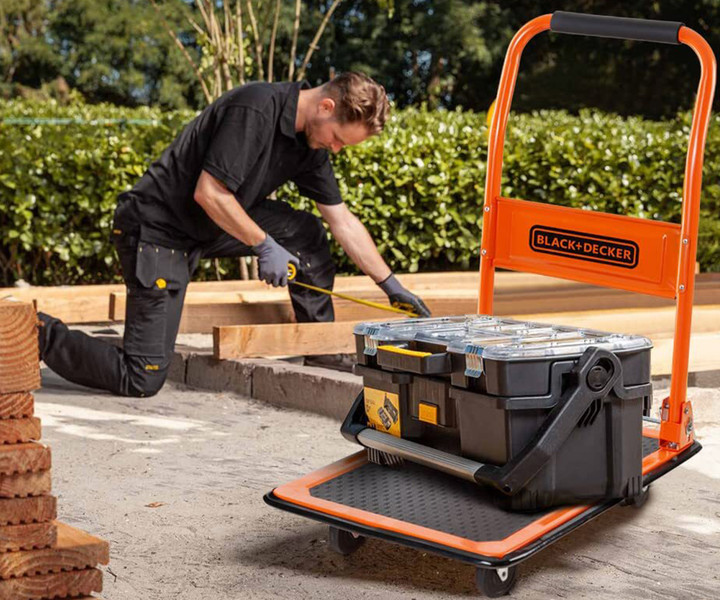 Praktičen voziček za vsakodnevno uporabo BLACK+DECKER