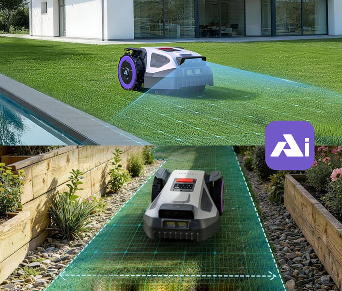 2x kamera z AI umetno inteligenco