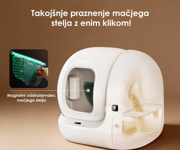 Primerno za 99% vrst mačjega peska