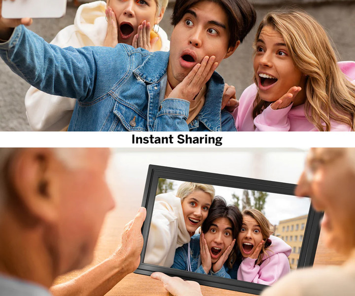 Velik in kakovosten zaslon na dotik