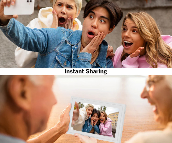 Velik in kakovosten zaslon na dotik