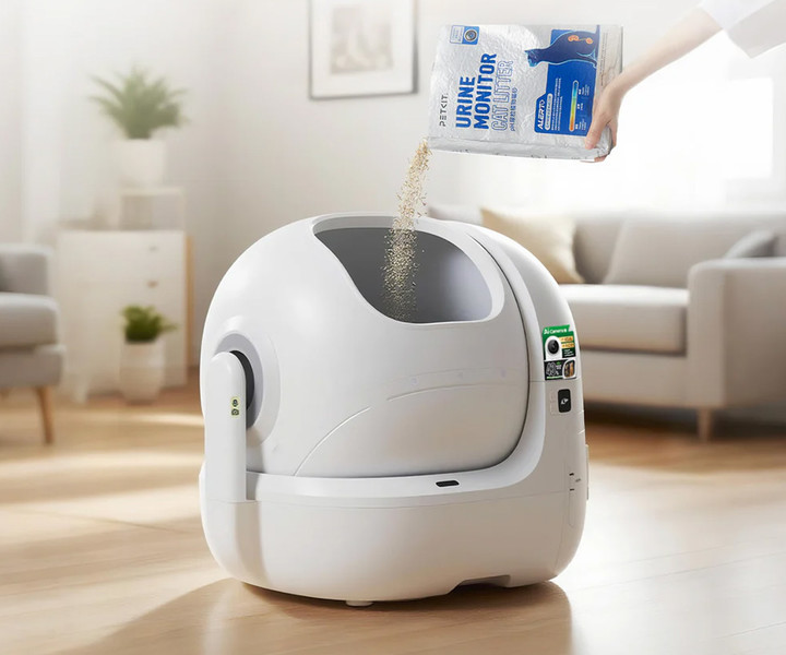 Primerno za 99% vrst mačjega peska