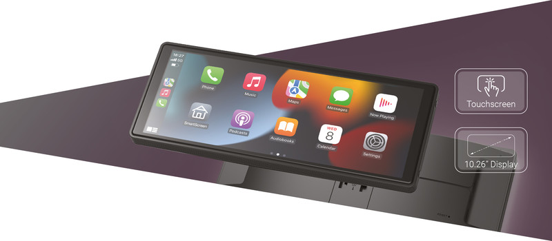 Še večji 10,26-palčni zaslon na dotik