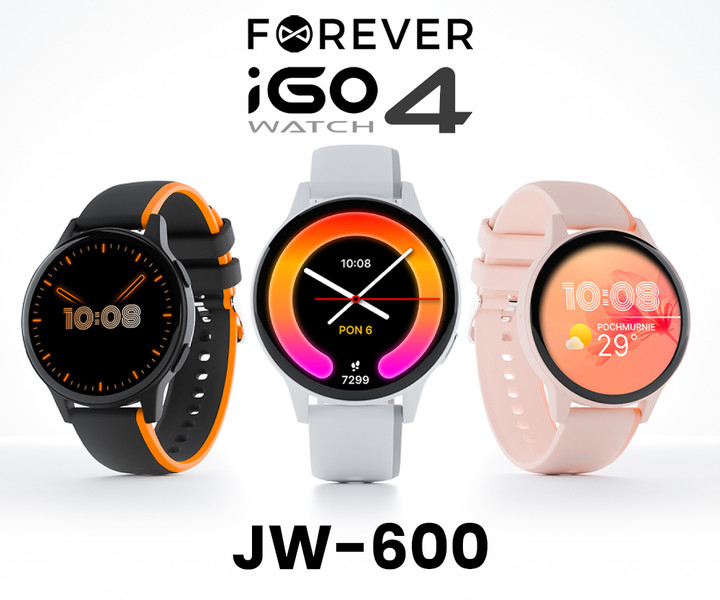 FOREVER iGO 4 JW-600 - stil v novi obliki!