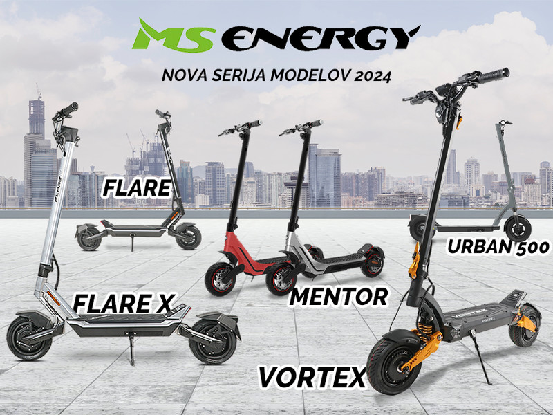 MS ENERGY - Novi modeli e-skirojev za leto 2024!