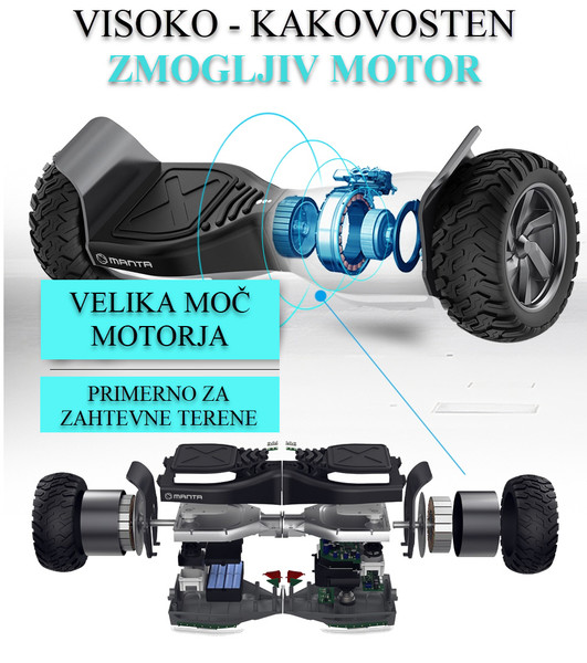 Zmogljiv motor in vsestranska uporabnost