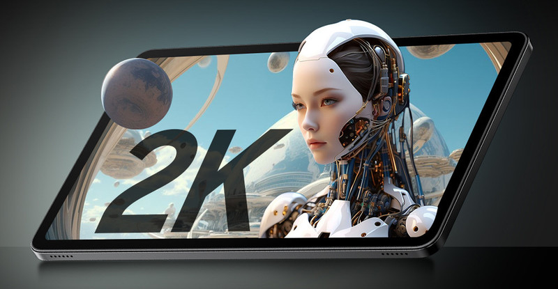 Ogromen 2K zaslon z odličnimi barvami!