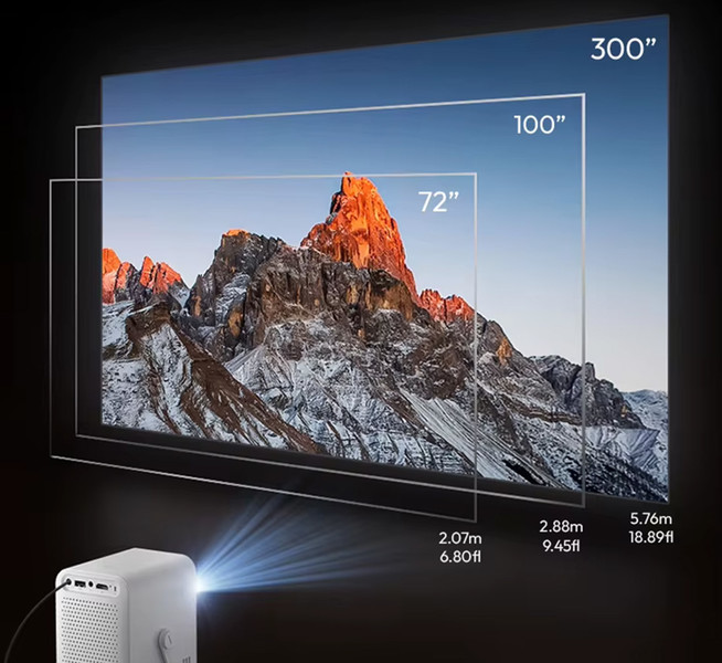 Izjemna barvna projekcija!