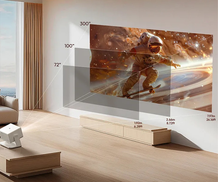 Izjemna barvna projekcija!