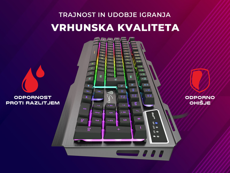 12 multimedijskih tipk in kakovostna izdelava