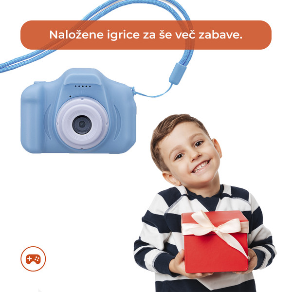 Kaj še odlikuje otroški fotoaparat FOREVER Kids Camera Smile SKC-100?