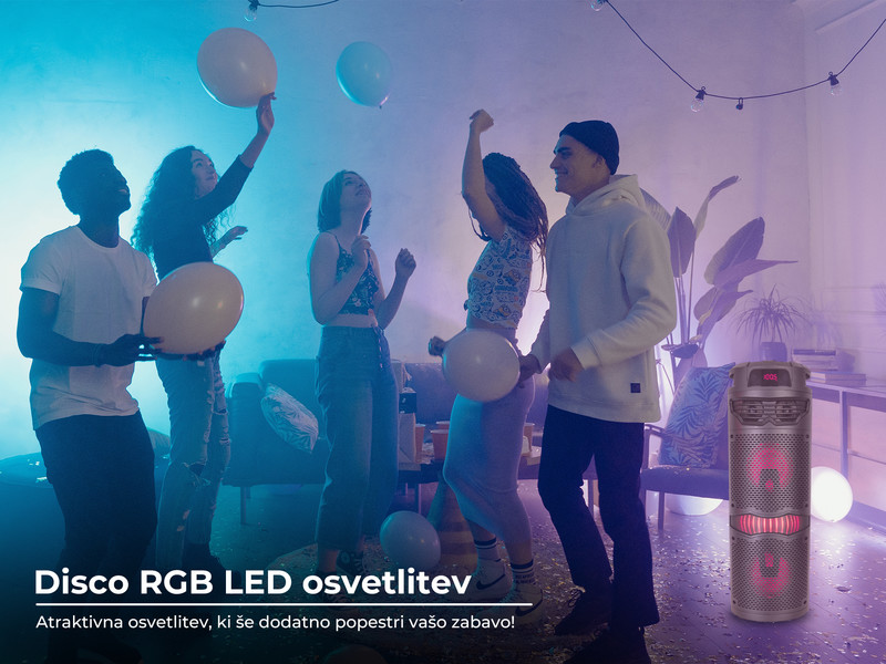 Kaj še odlikuje karaoke zvočnik MANTA SPK5029?