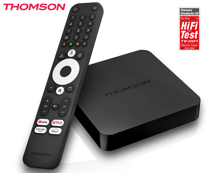Thomson Google TV Box 240 – multimedijski predvajalnik!
