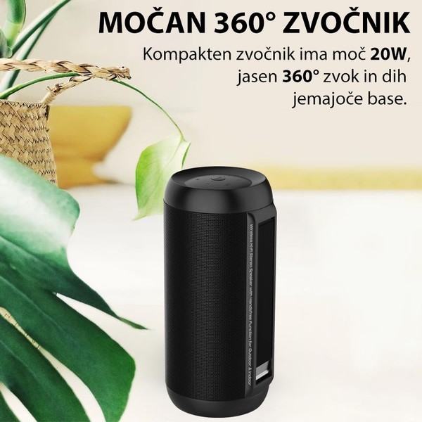 Zmogljiv in vrhunski zvok