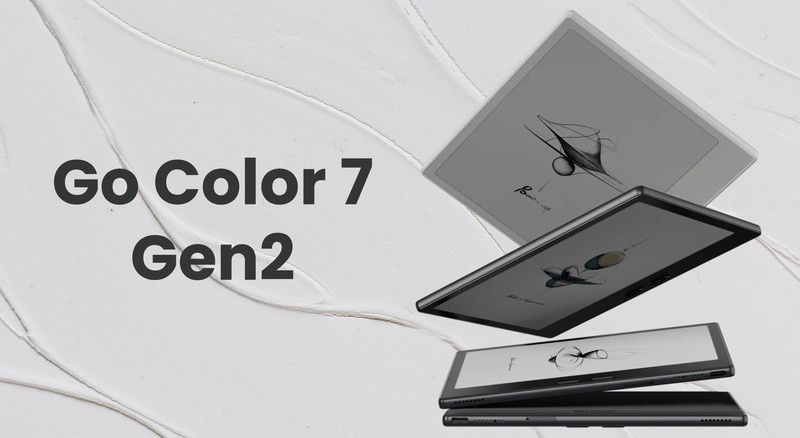 Go Color 7 Gen2 - barvni e-bralnik za drzne ustvarjalce!