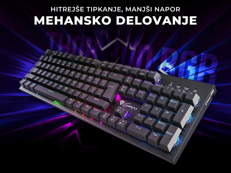 RGB osvetlitev in ANTI-GHOSTING