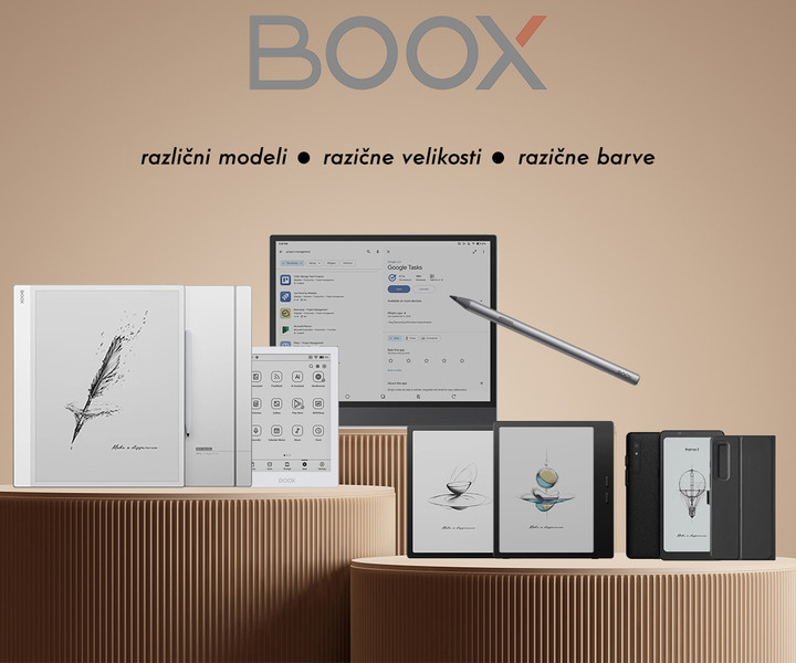 BOOX – Pametni e-bralniki za pametno branje