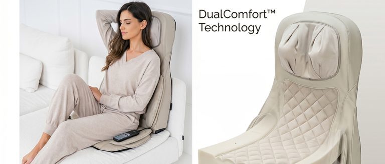 Prijeten material na dotik in elegantno prešitje DualComfort™