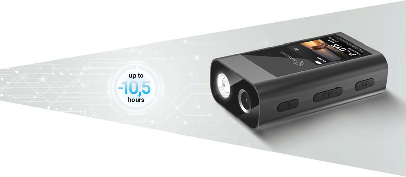 Do 10,5 ur delovanja baterije