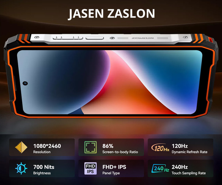 Vrhunski 2.4K zaslon z odličnimi barvami!