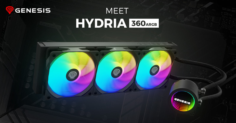 Vodno hlajenje - GENESIS HYDRIA 360 ARGB