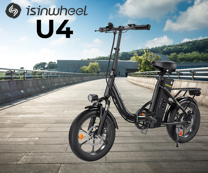 Isinwheel U4 – inovativno zložljivo e-kolo!