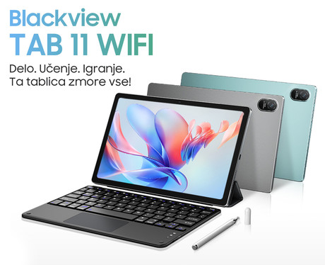 Blackview TAB 11 WIFI tablični računalnik, 10.36", 8GB+256GB, IPS 2.4K, Android 12, WiFi, Bluetooth, priložen ovitek in pisalo, zelen (Lagoon Green)