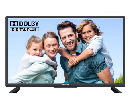 EOL - LED TV Manta 32LHA120D, 32'' (diagonala 81cm), HD, ANDROID, Smart, WiFi, RJ45, USB, DVB-C/T2, Dolby Digital, Hotel Mode